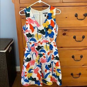 Floral A-Line Dress